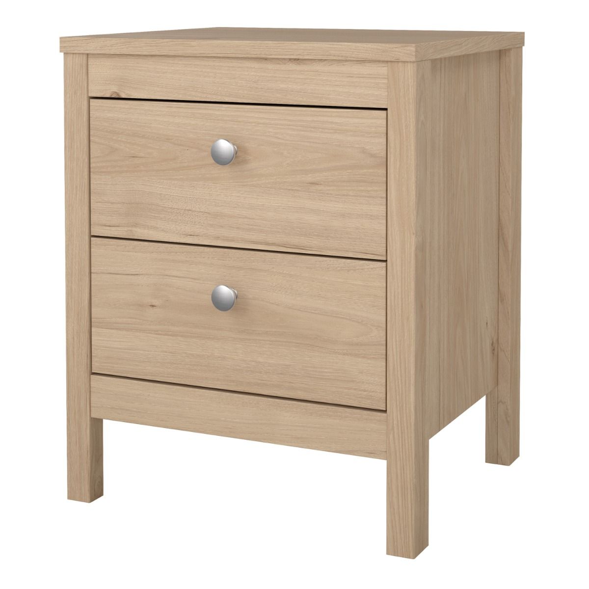 Madrid Bedside Table 2 Drawers