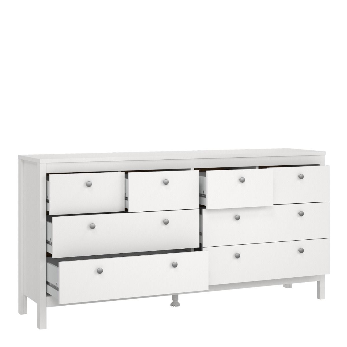 Madrid Double Dresser 4+4 Drawers