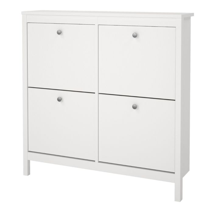 Madrid Shoe Cabinet 4 Flip Down Doors
