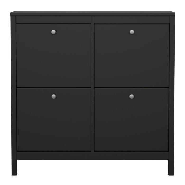 Madrid Shoe Cabinet 4 Flip Down Doors