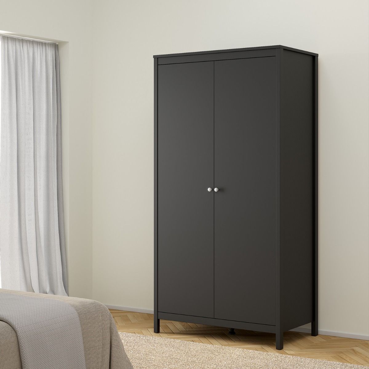 Madrid Wardrobe with 2 Doors