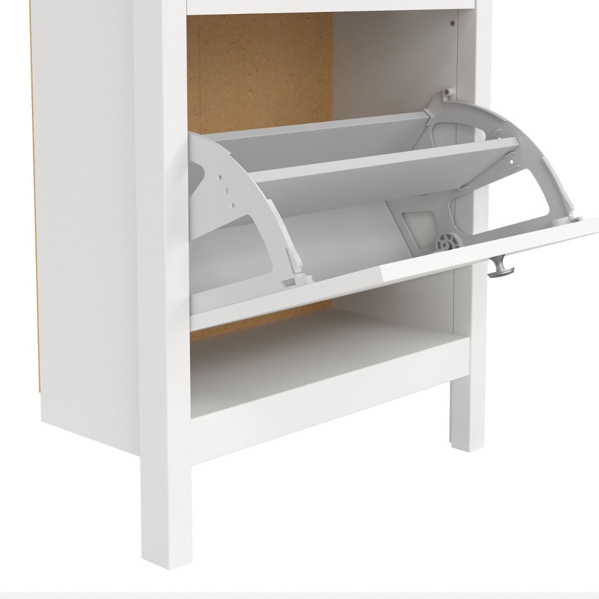 Madrid Shoe Cabinet 2 Flip Down Doors