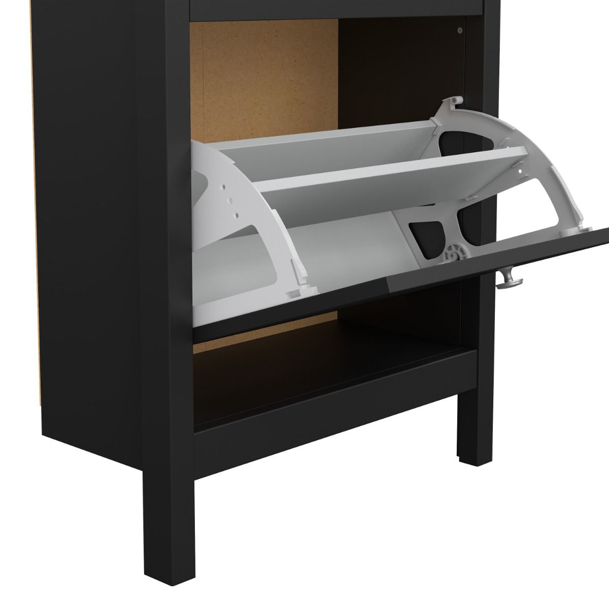 Madrid Shoe Cabinet 2 Flip Down Doors