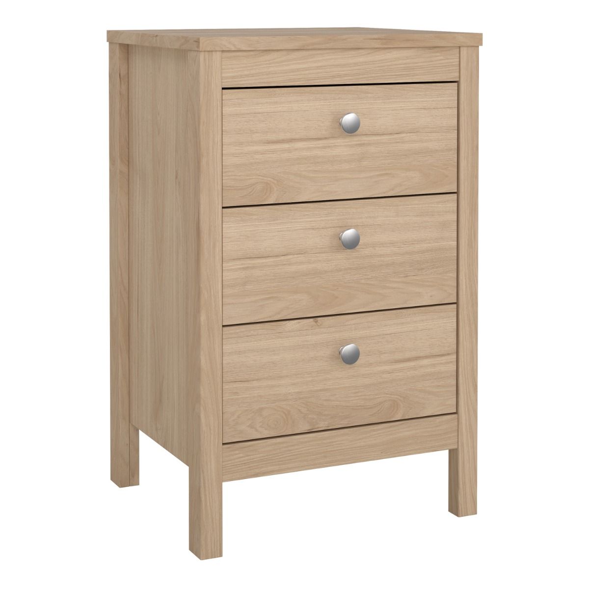 Madrid Bedside Table 3 Drawers