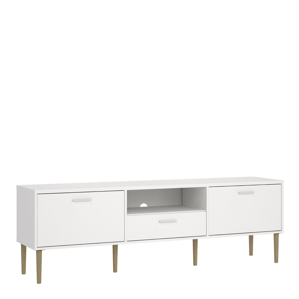 Media TV Unit with 2 Doors and 1 Drawer