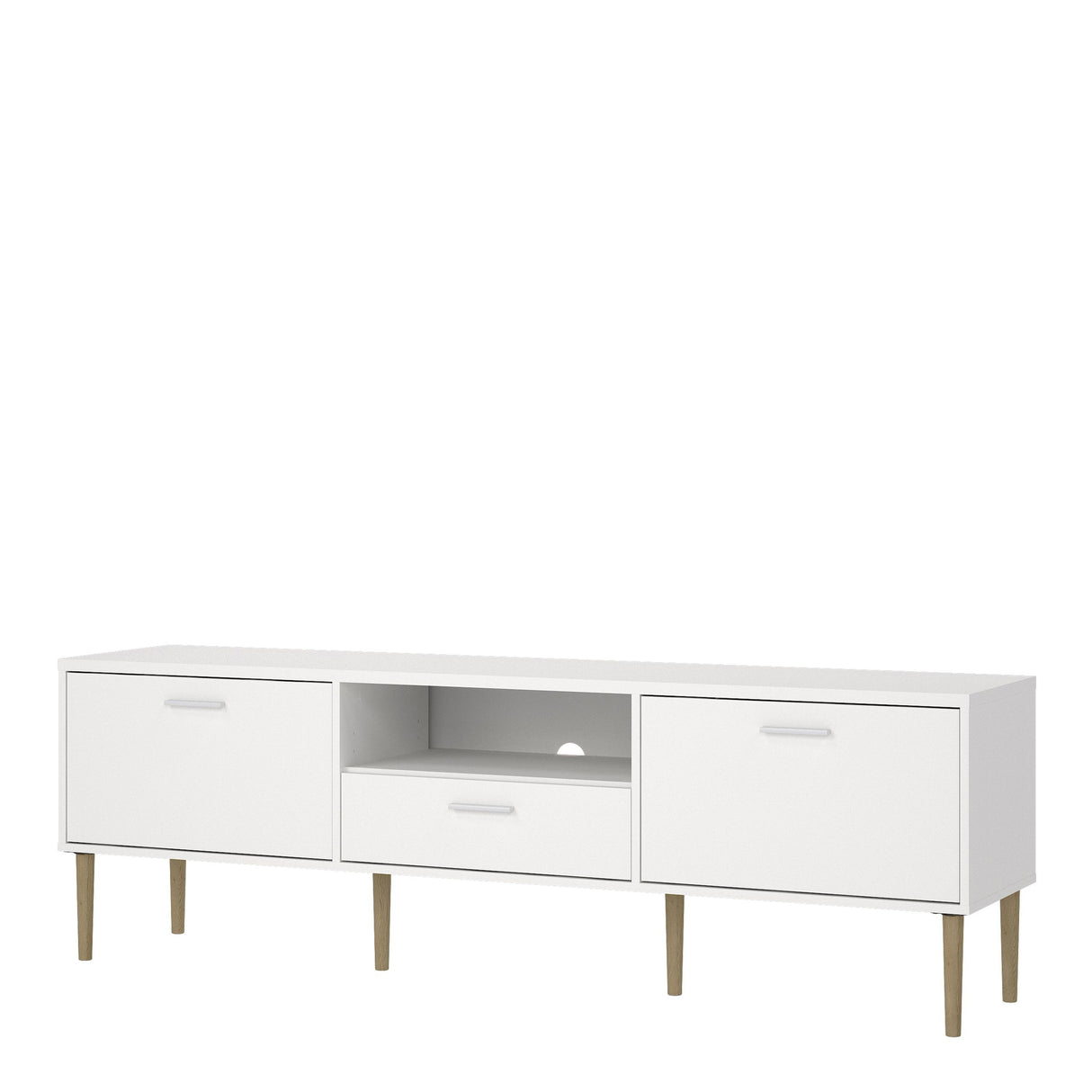 Media TV Unit with 2 Doors and 1 Drawer