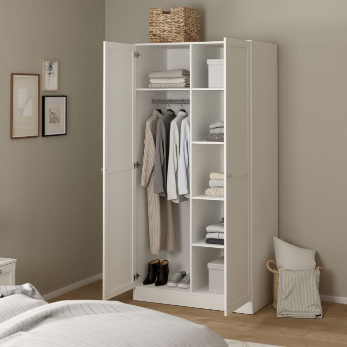 Brande Wardrobe 2 Frame Doors