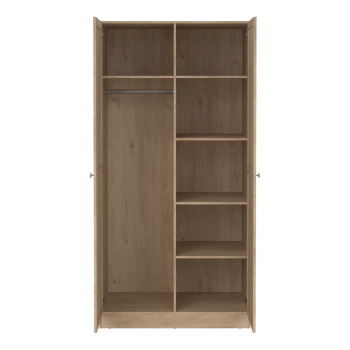 Brande Wardrobe 2 Frame Doors