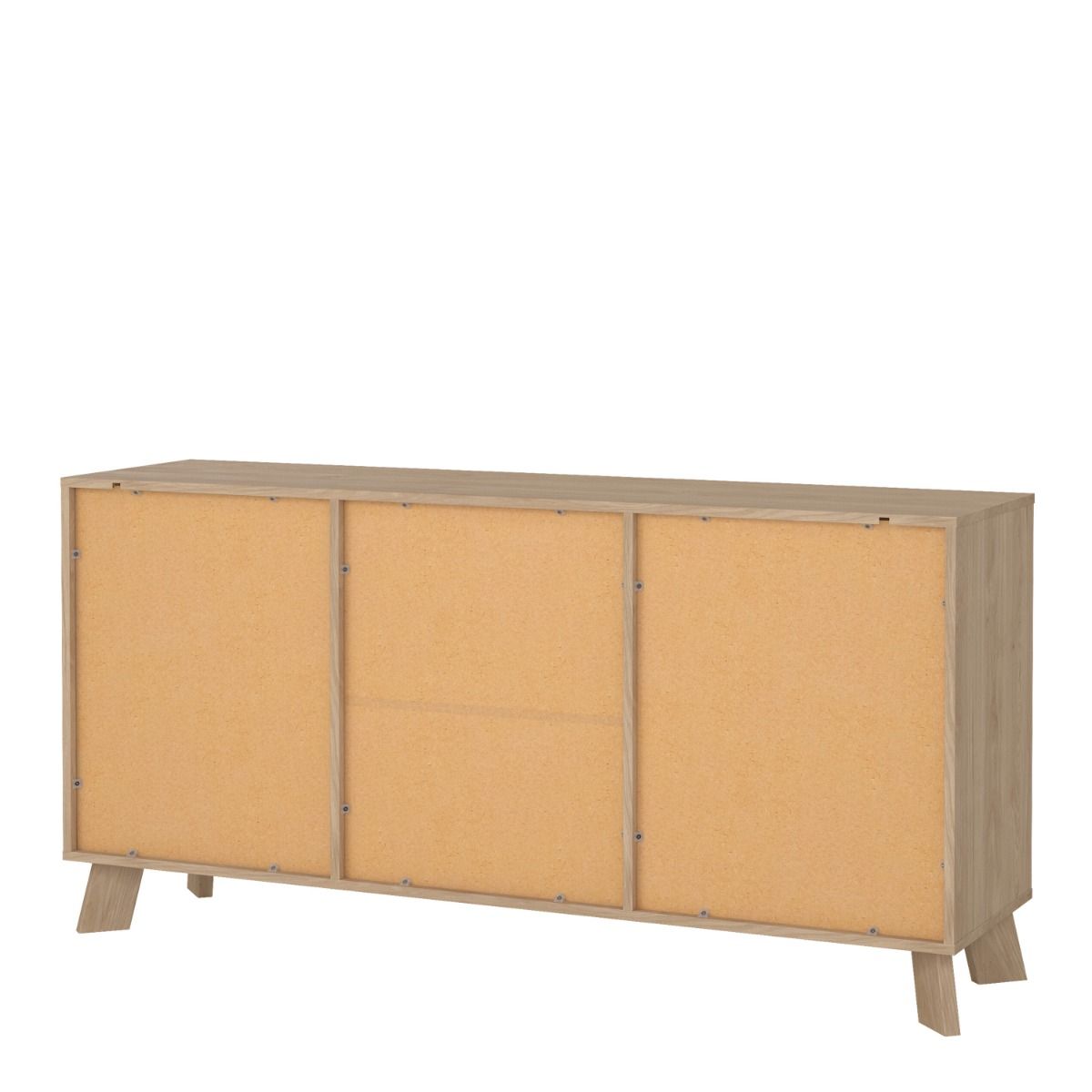 Ikast Sideboard 2 Doors 3 Drawers in Jackson Hickory and White