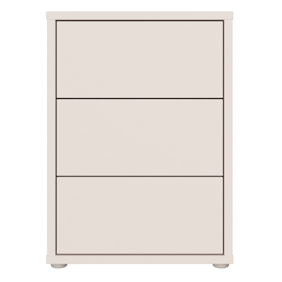 Alice Springs Bedside Cabinet with 3 Drawers Push-to-Open
