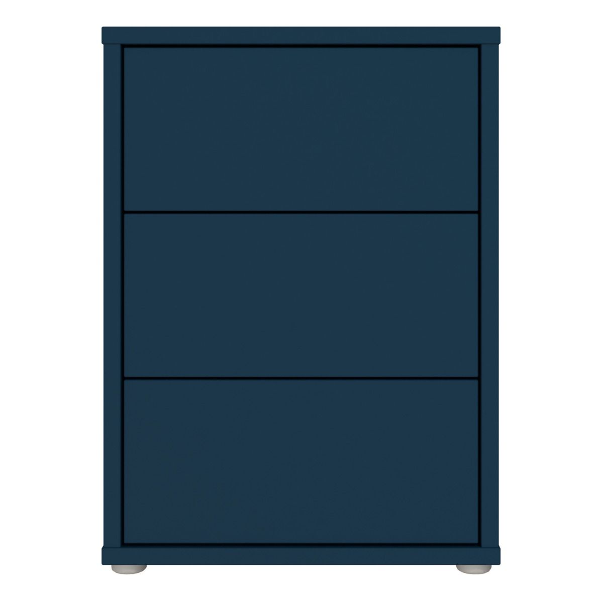 Alice Springs Bedside Cabinet with 3 Drawers Push-to-Open