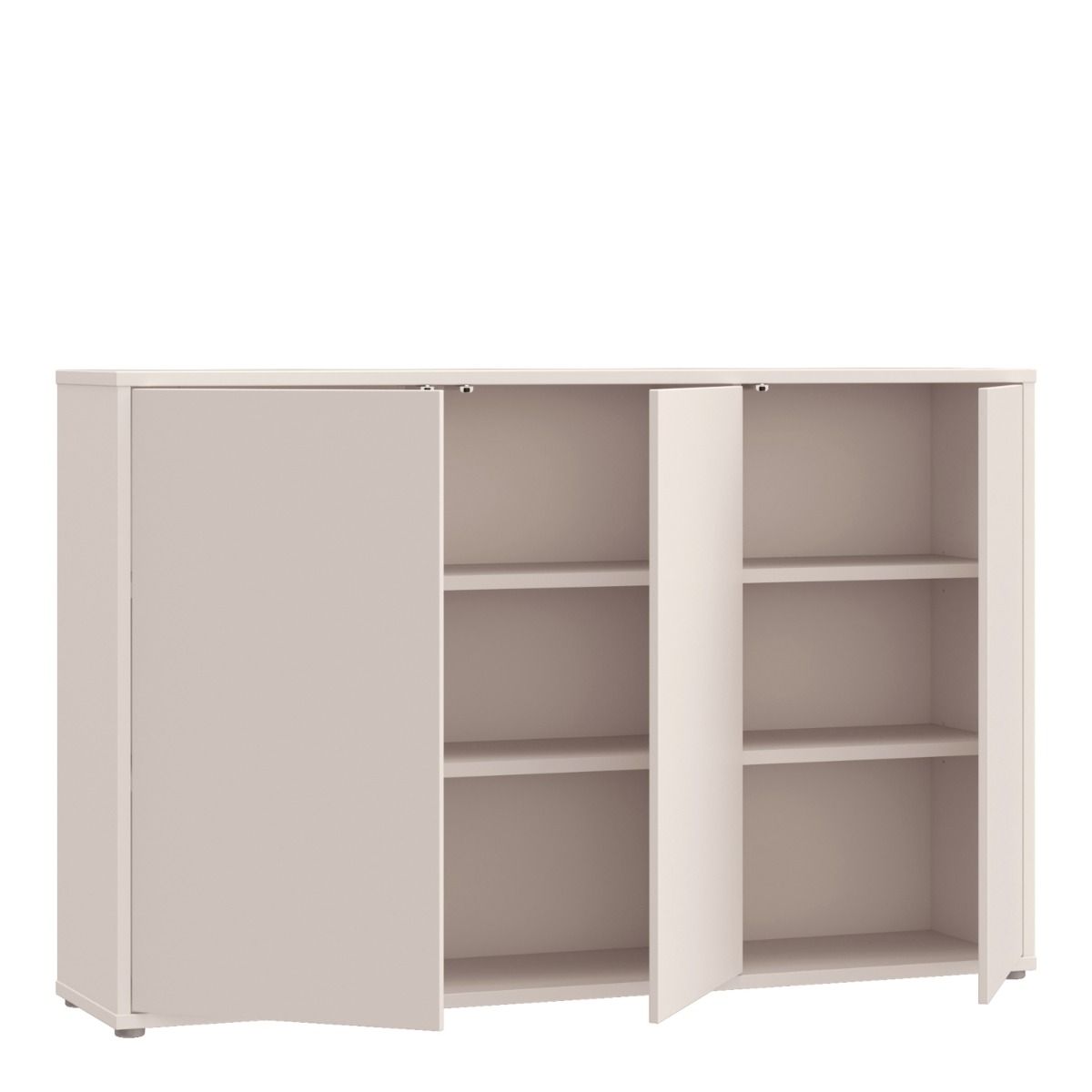 Alice Springs 3 Door Sideboard with Push-to-Open Doors