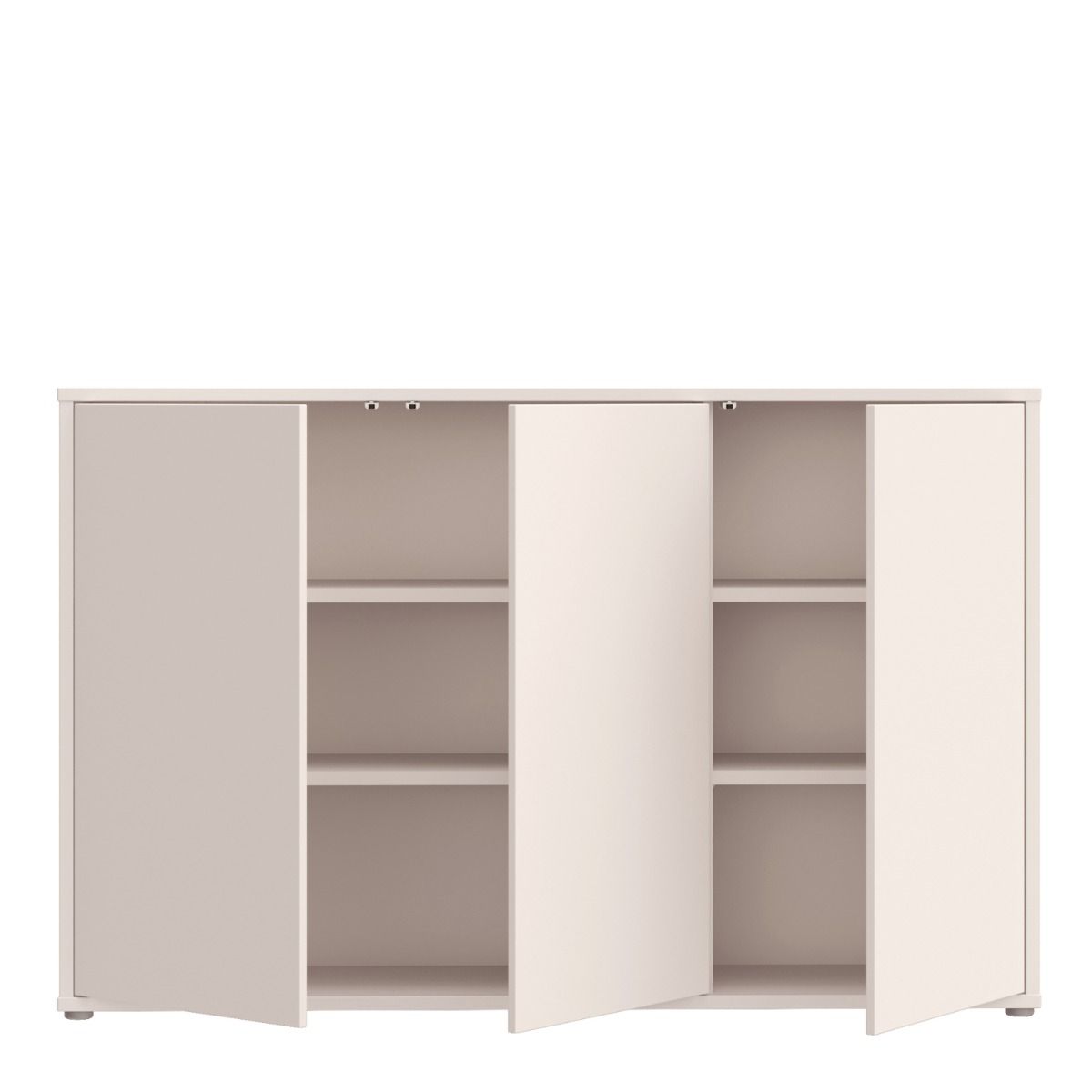 Alice Springs 3 Door Sideboard with Push-to-Open Doors