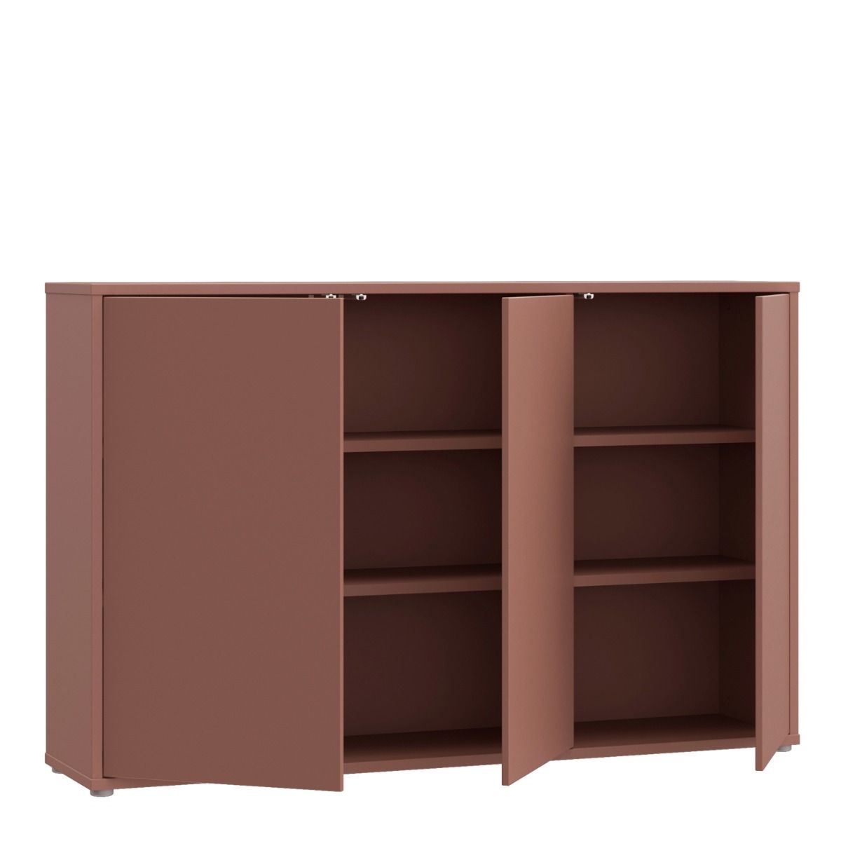 Alice Springs 3 Door Sideboard with Push-to-Open Doors