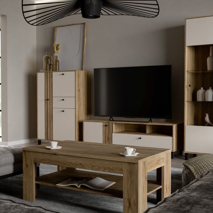 Grafton Coffee Table In Brown