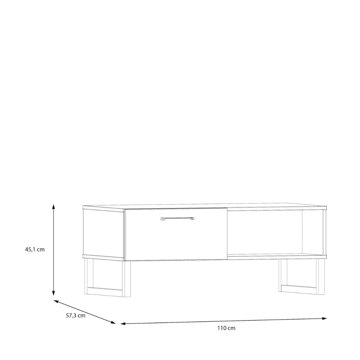 Sali 1 Drawer Coffee Table