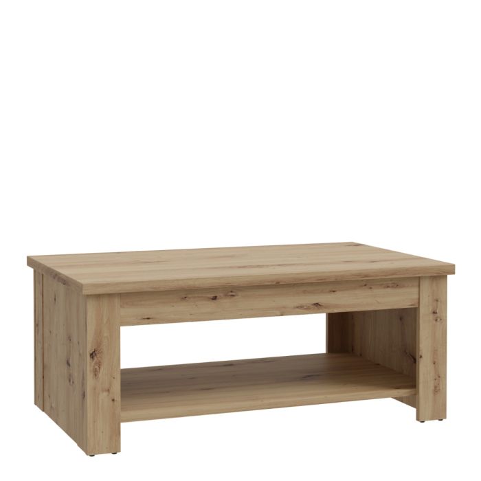 Corona Rising Coffee Table in Artisan Brown