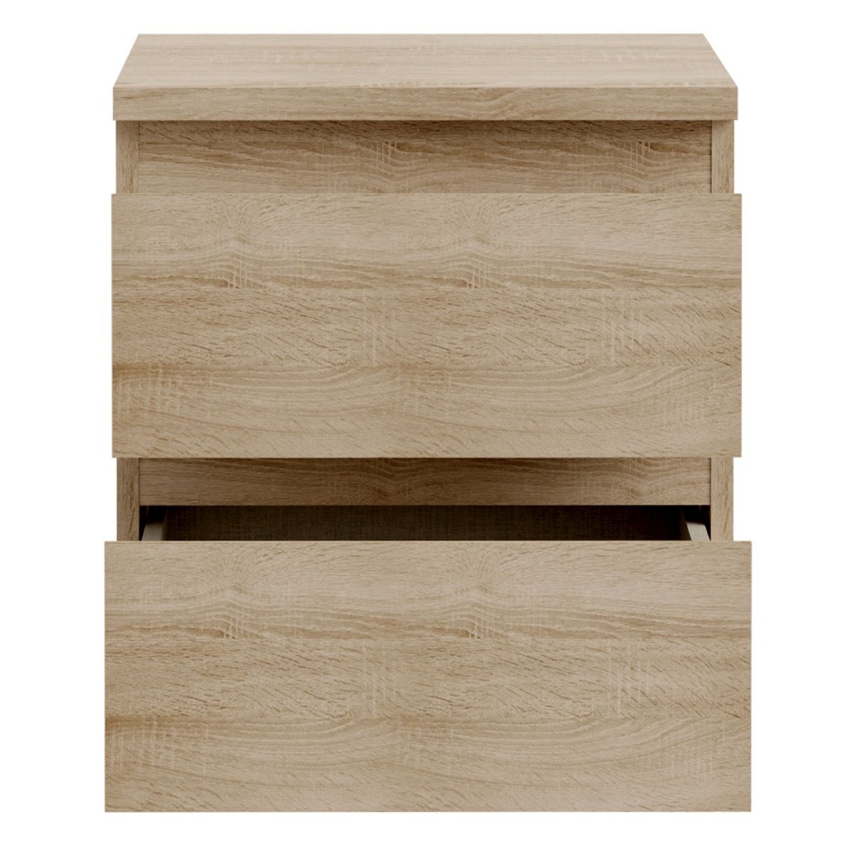 Edmore 2 Drawer Bedside Table