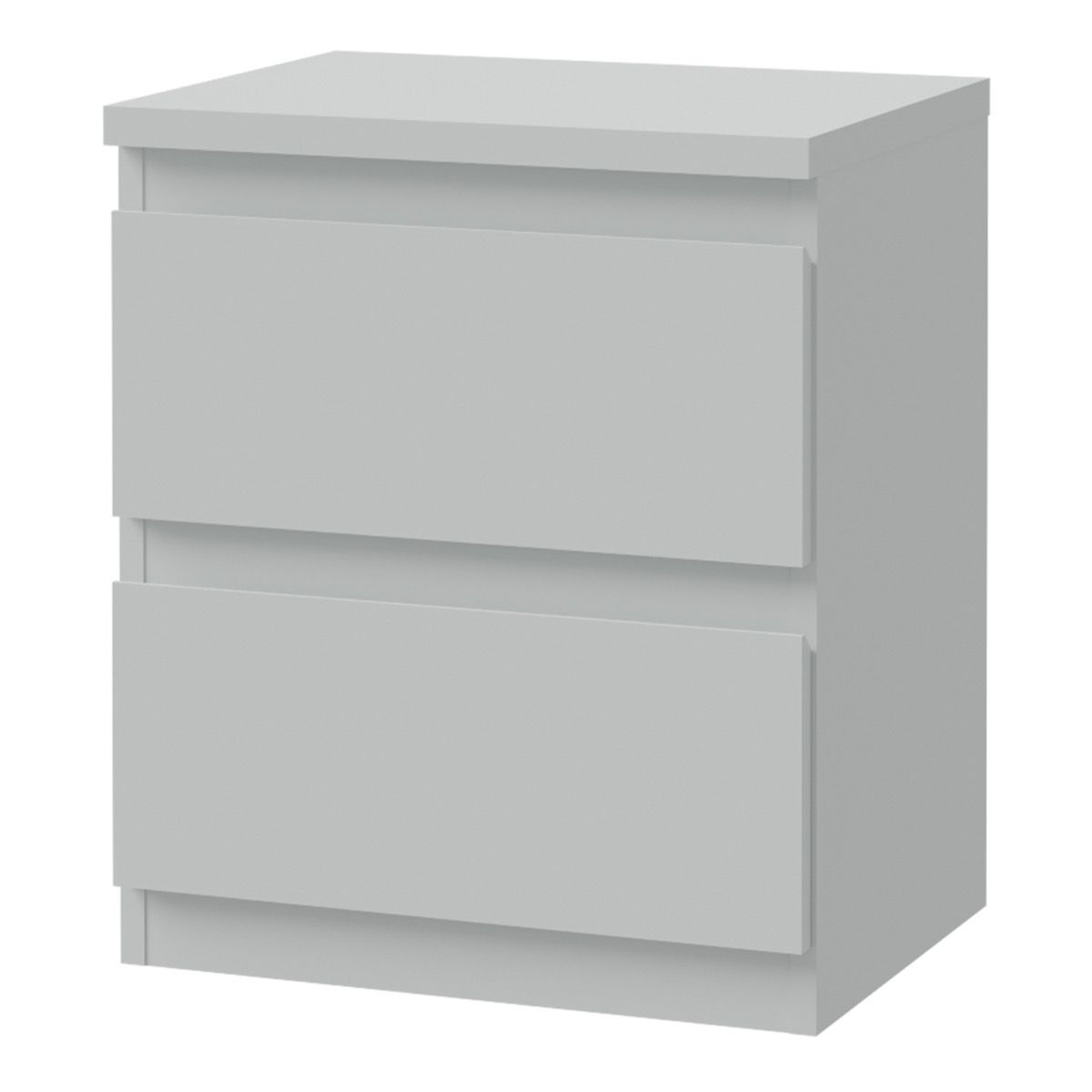 Edmore 2 Drawer Bedside Table