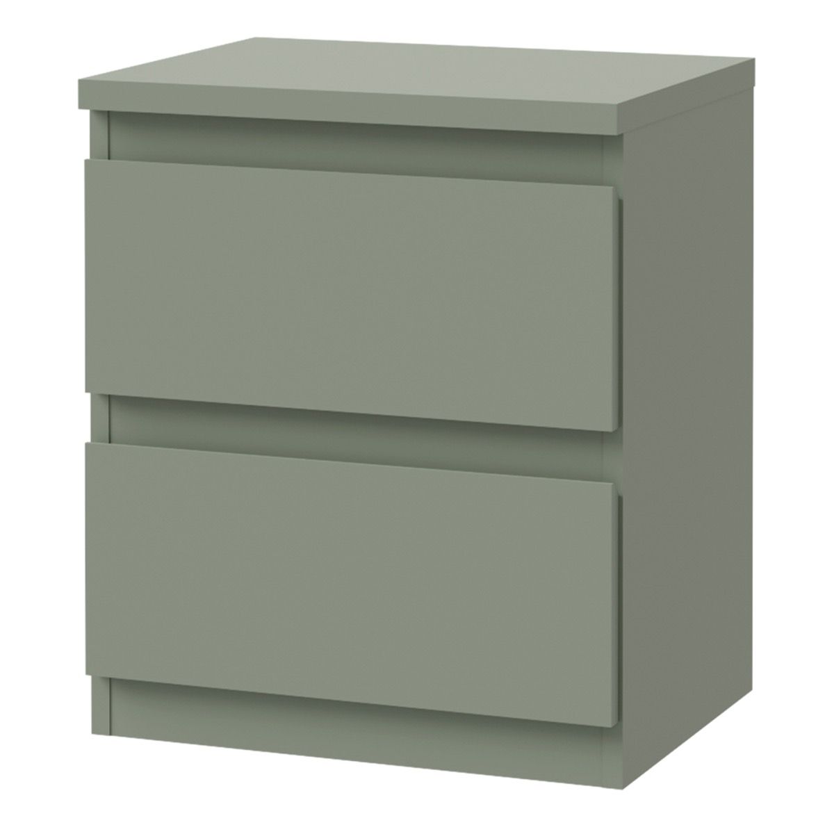 Edmore 2 Drawer Bedside Table