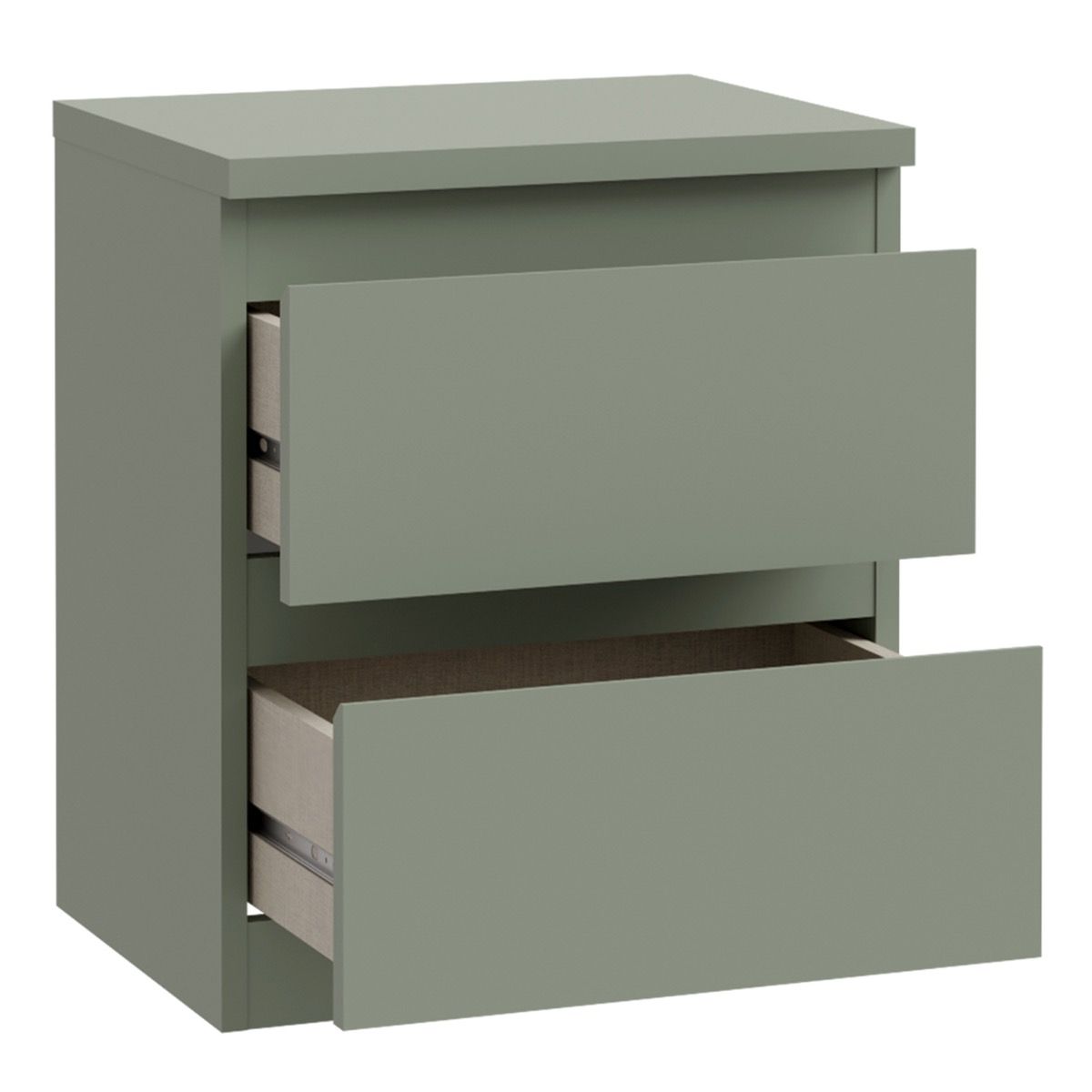 Edmore 2 Drawer Bedside Table