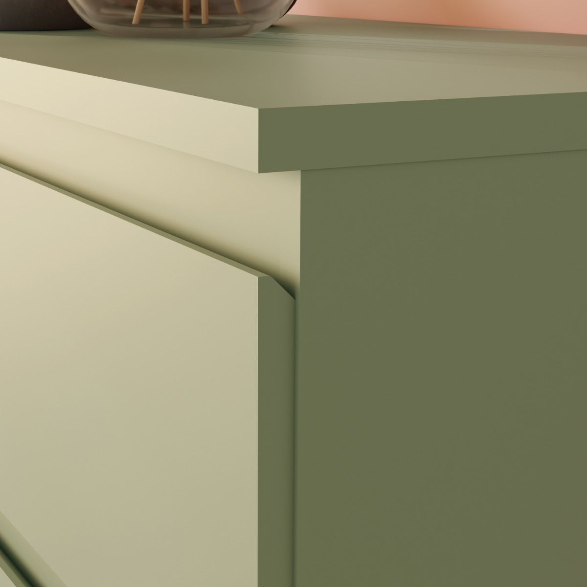 Edmore 2 Drawer Bedside Table