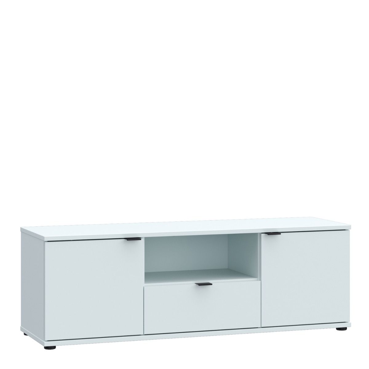 Ganymede Wide TV Unit with Open Shelf, Drawer & 2 Doors