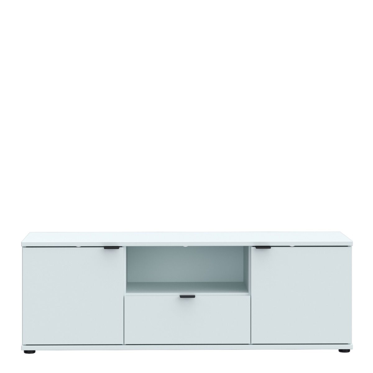 Ganymede Wide TV Unit with Open Shelf, Drawer & 2 Doors