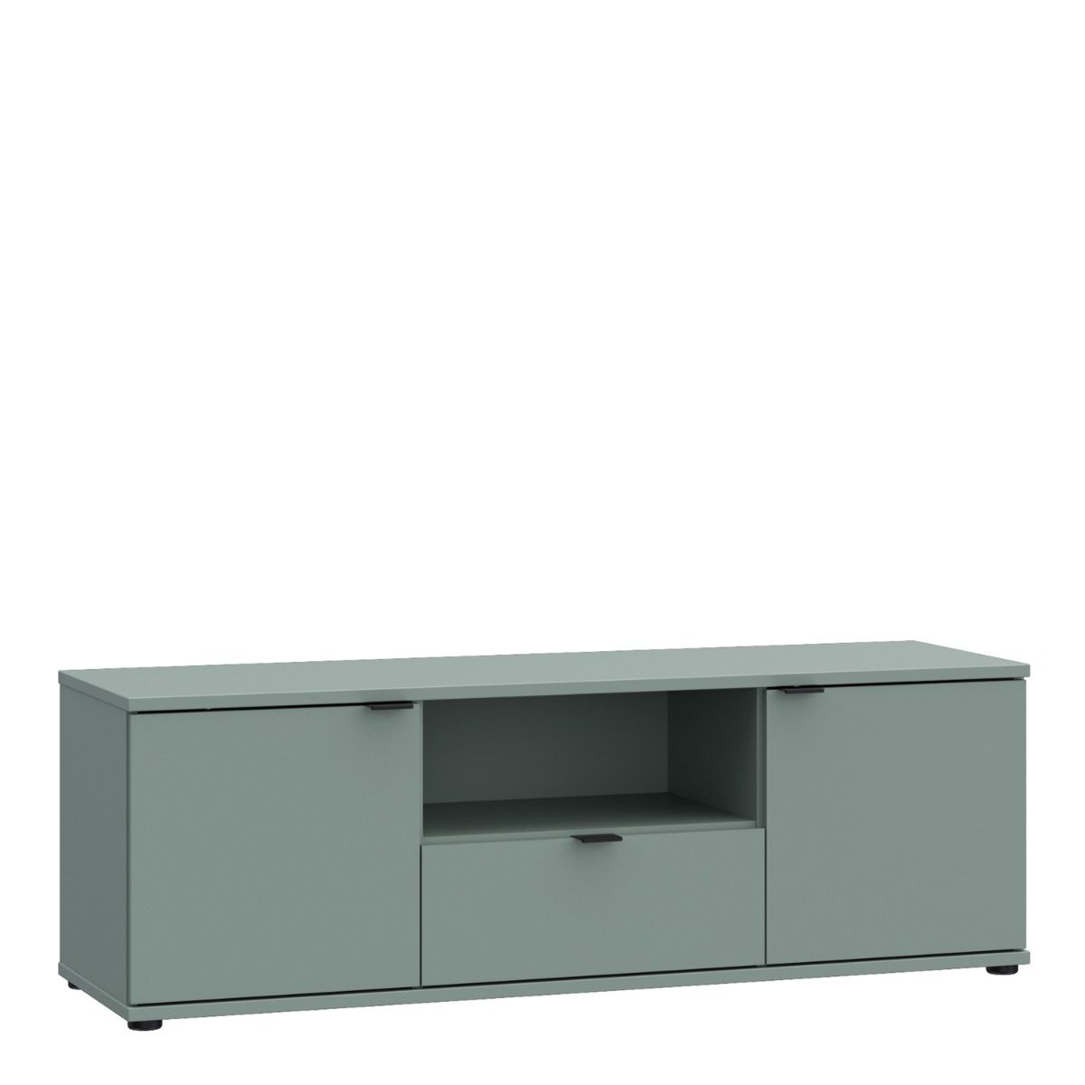 Ganymede Wide TV Unit with Open Shelf, Drawer & 2 Doors