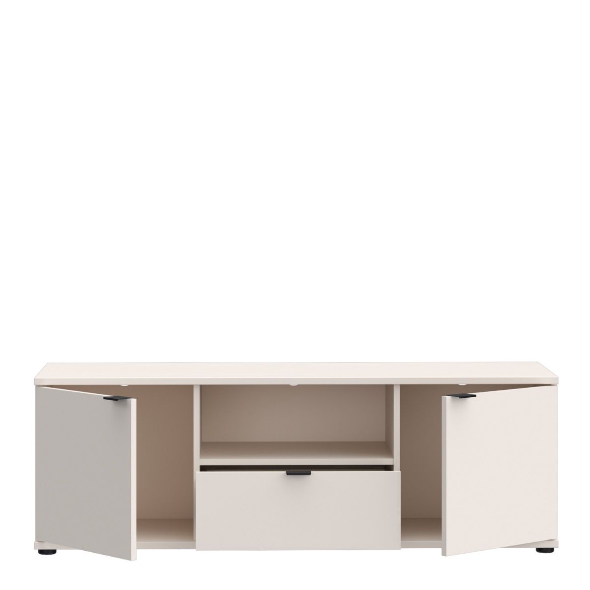 Ganymede Wide TV Unit with Open Shelf, Drawer & 2 Doors