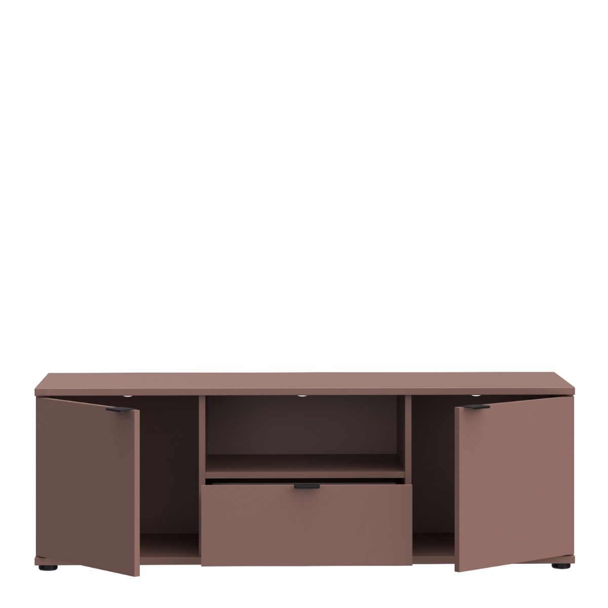Ganymede Wide TV Unit with Open Shelf, Drawer & 2 Doors