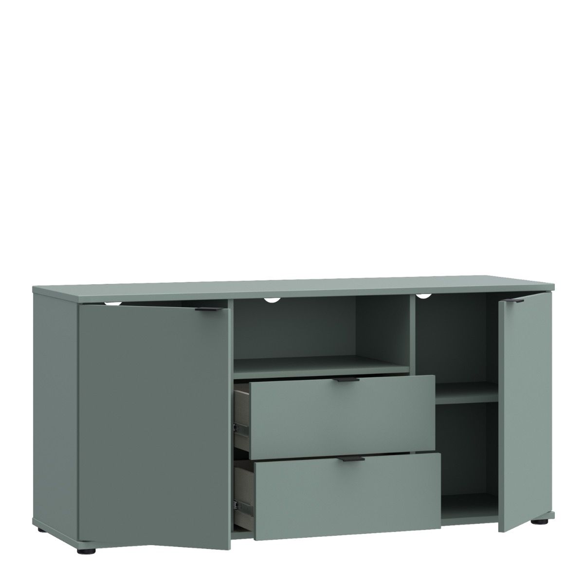 Ganymede TV Unit with Open Shelf, Drawer & 2 Doors