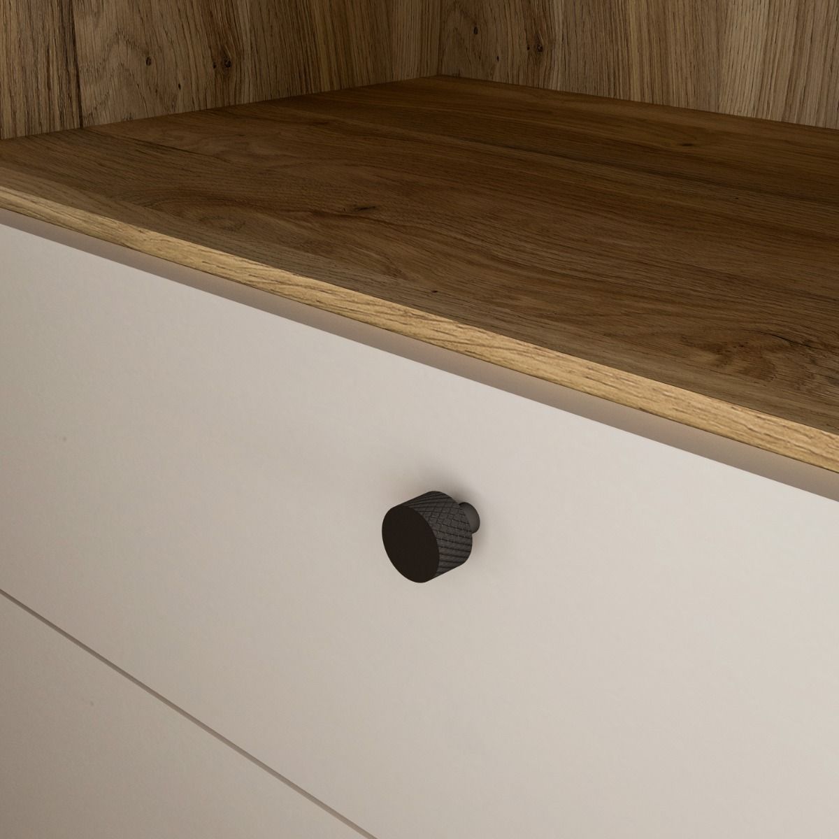 Grafton TV Unit in Cream and Brown