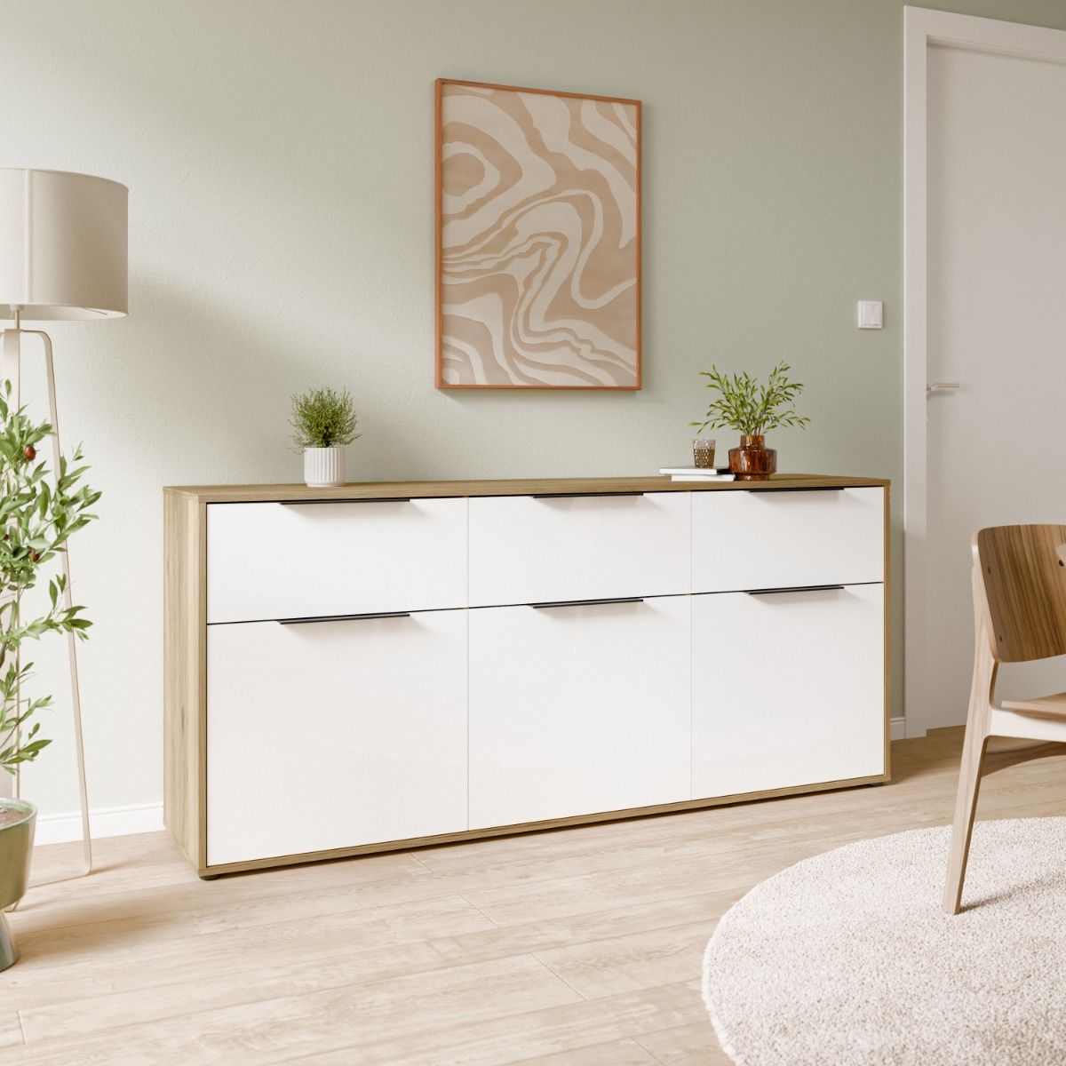Orkney 3 Drawer Sideboard with 3 Doors