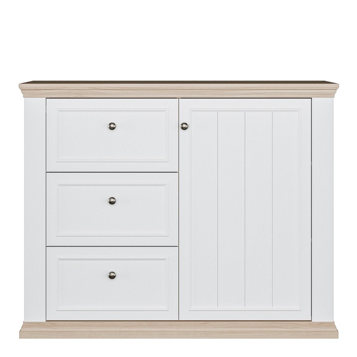 Pontypool 3 Drawer & 1 Door Sideboard