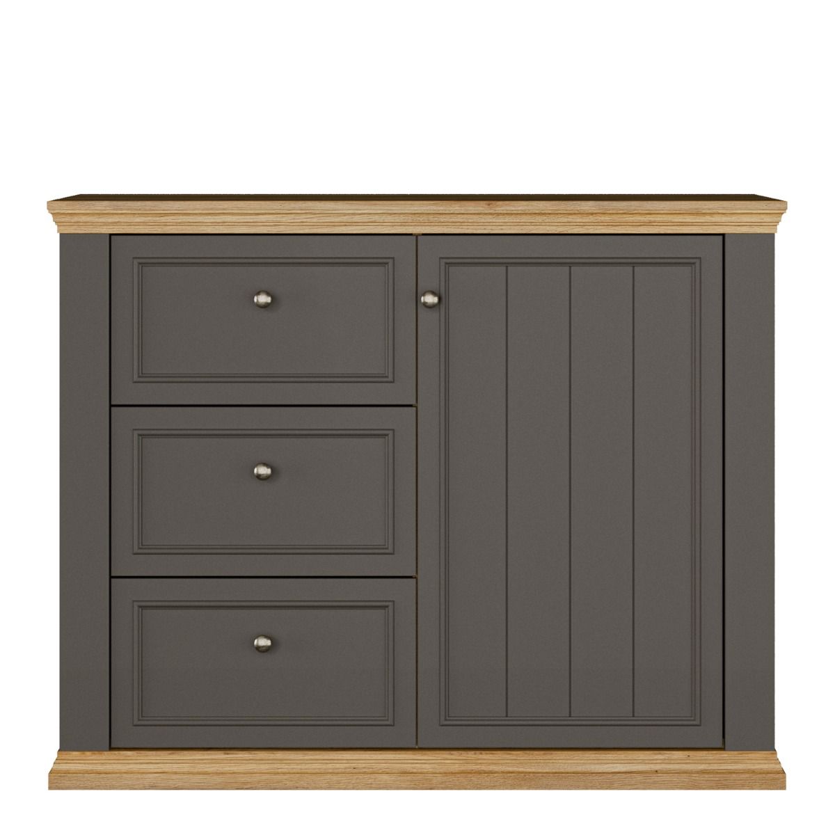 Pontypool 3 Drawer & 1 Door Sideboard