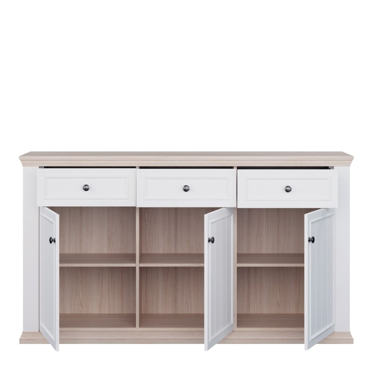 Pontypool 3 Drawer & 3 Door Sideboard