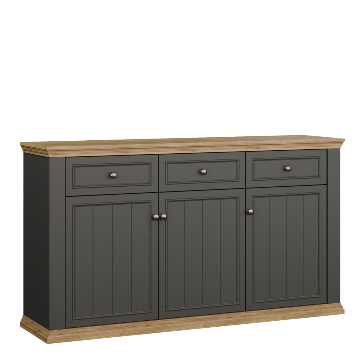 Pontypool 3 Drawer & 3 Door Sideboard