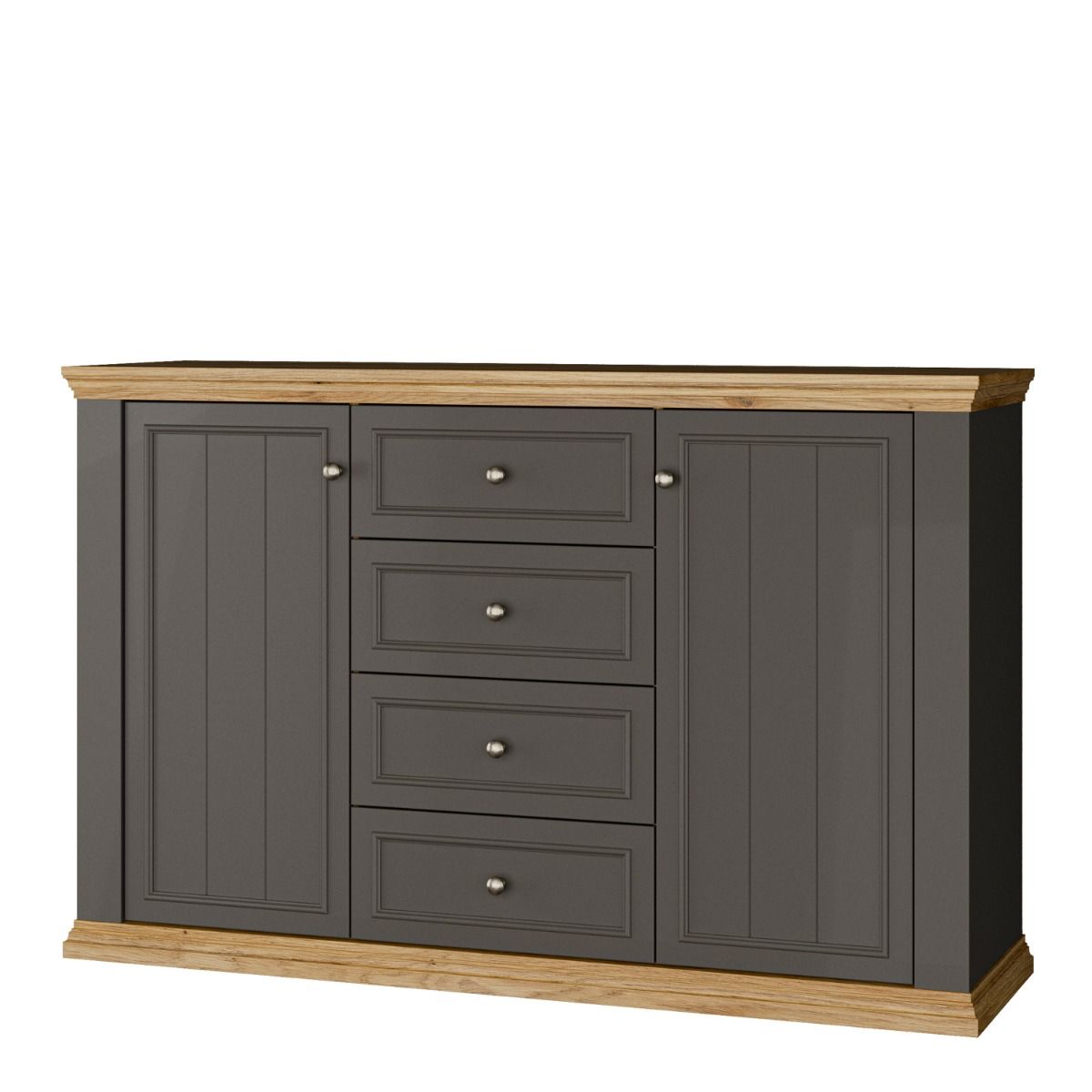 Pontypool 4 Drawer & 2 Door Sideboard