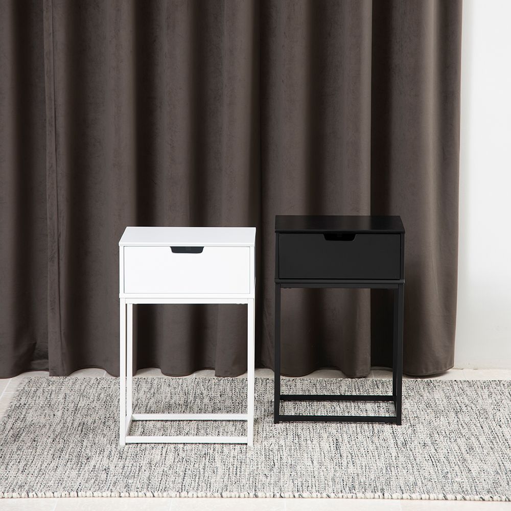Mitra 1 Drawer Bedside Table