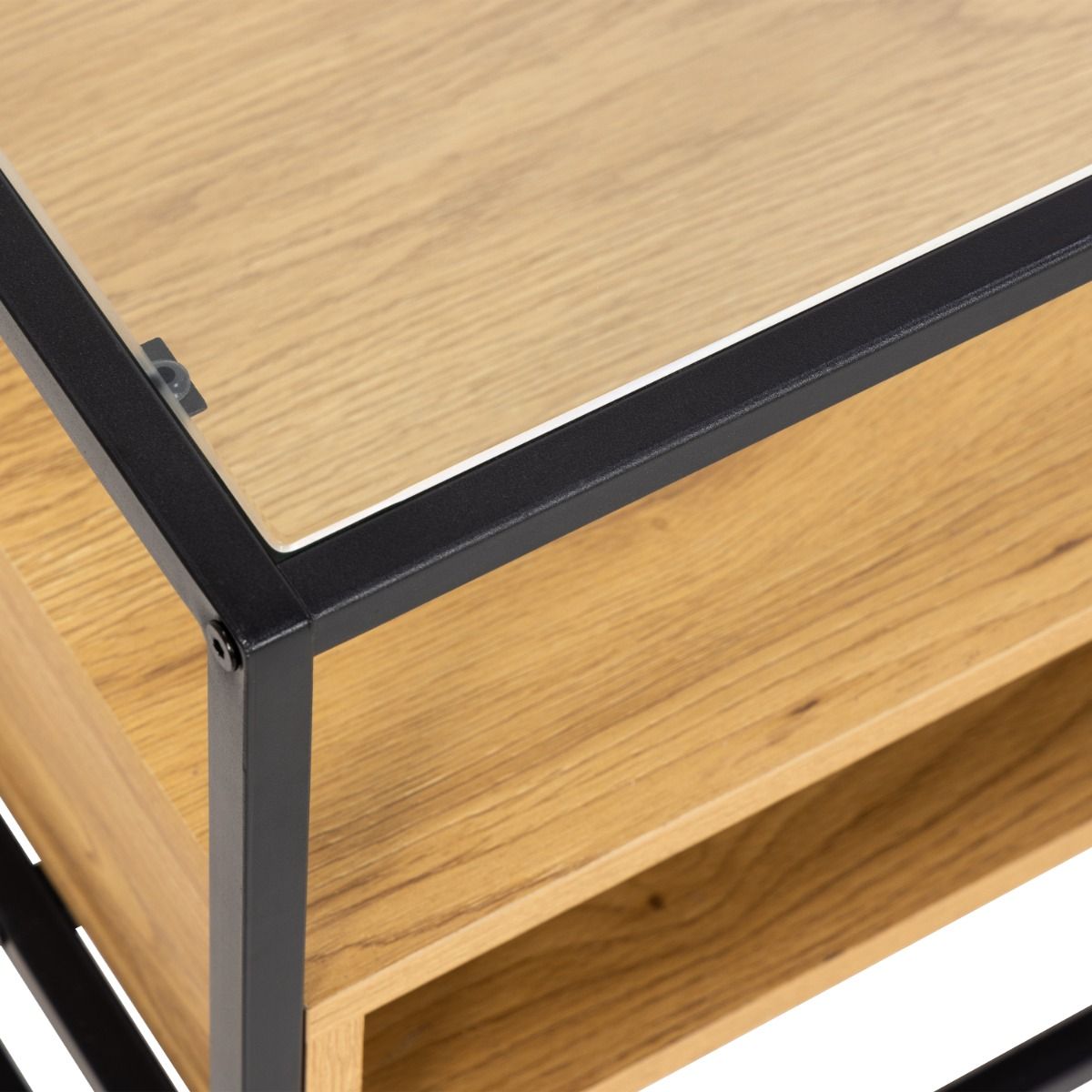 Randolf TV Unit in Black and Brown