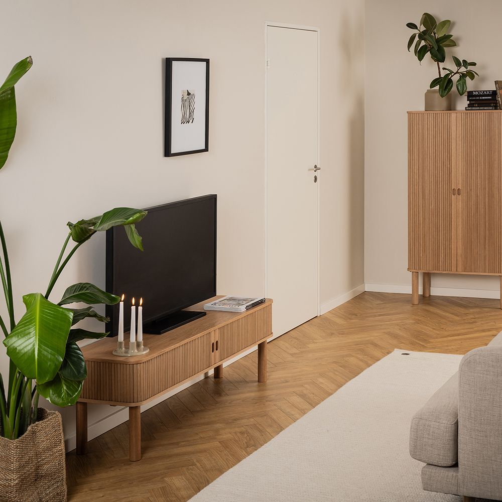 Langley TV Unit in Brown