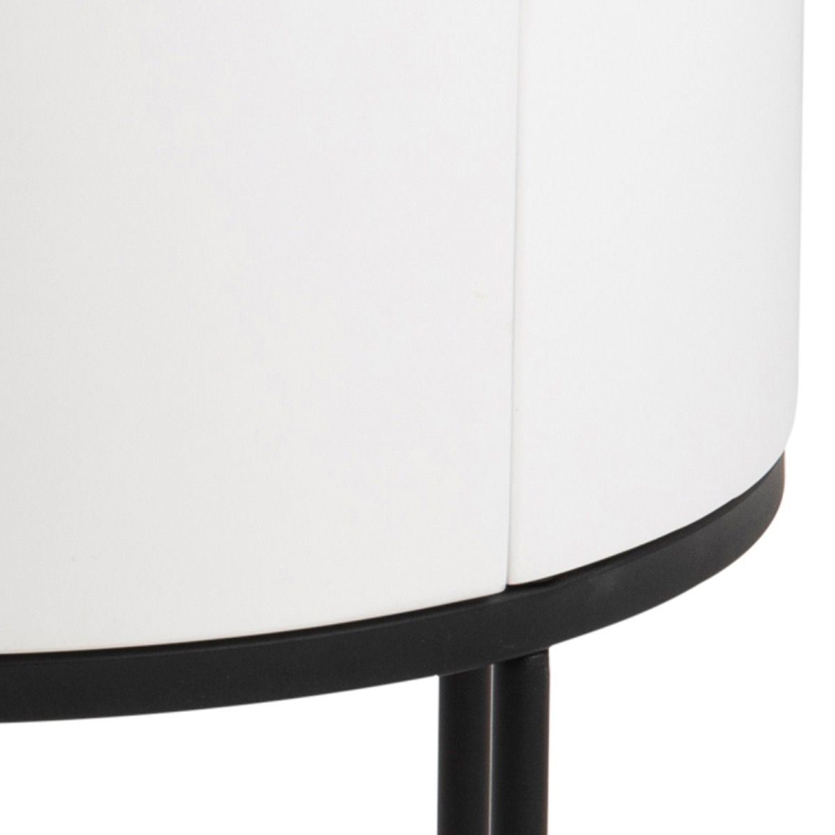 Polo Round Bedside Table
