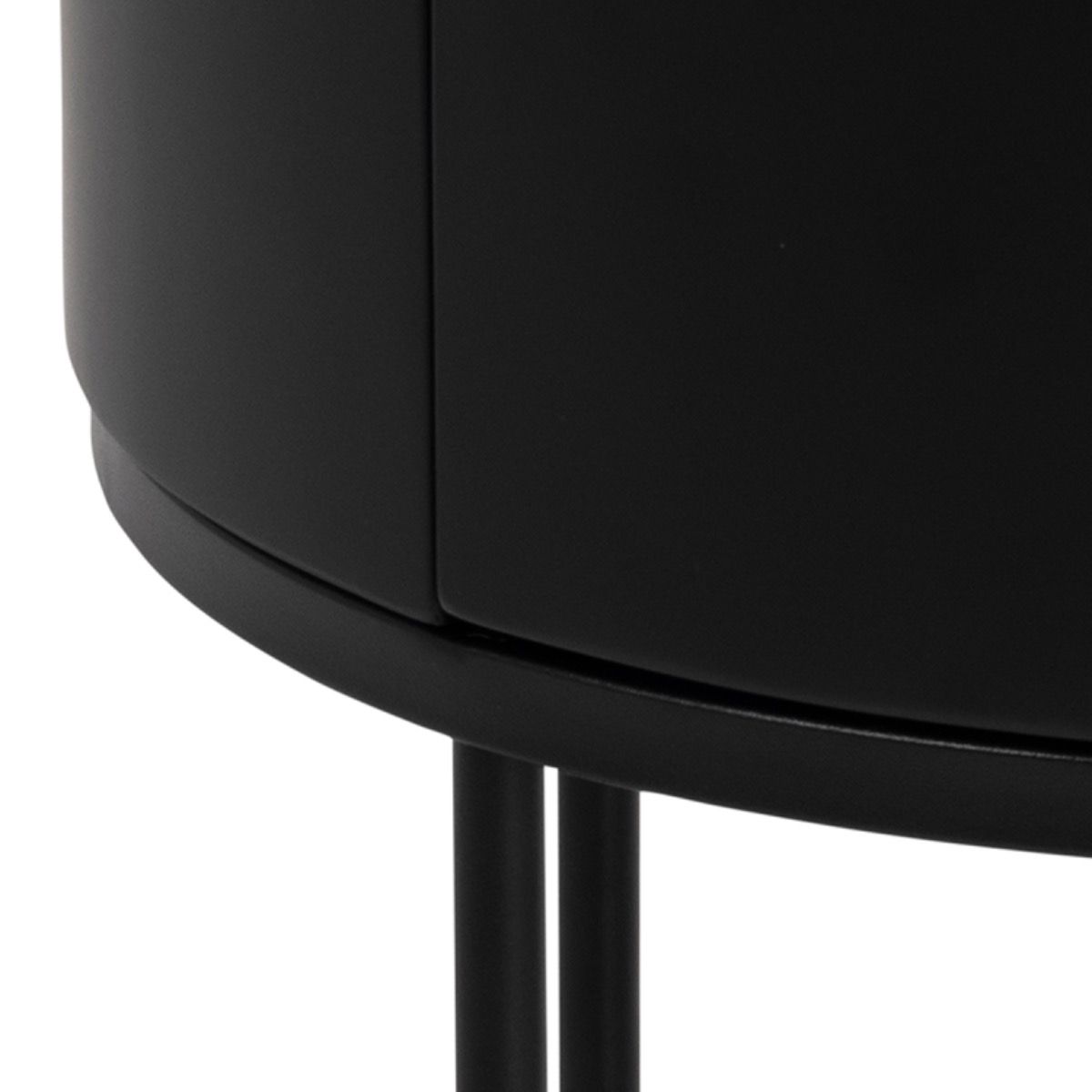 Polo Round Bedside Table