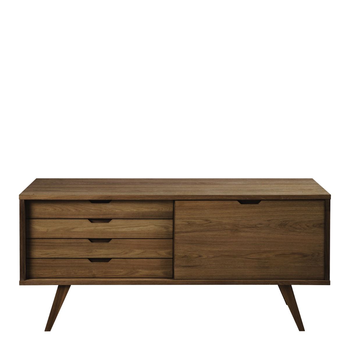 A-Line Sideboard with 4 Drawers and Sliding Door