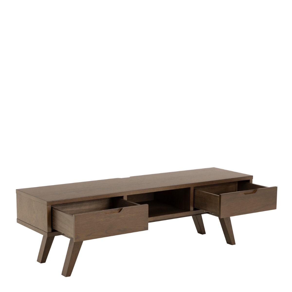 A-Line TV Unit with 2 Drawers