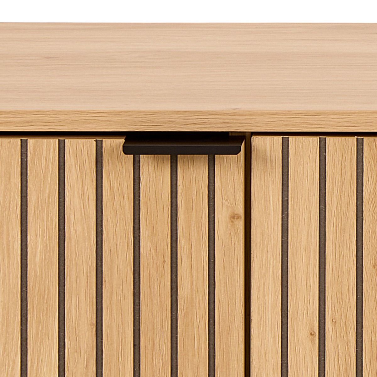 Jaipur TV Unit With 3 Doors 176cm Wide in Brown