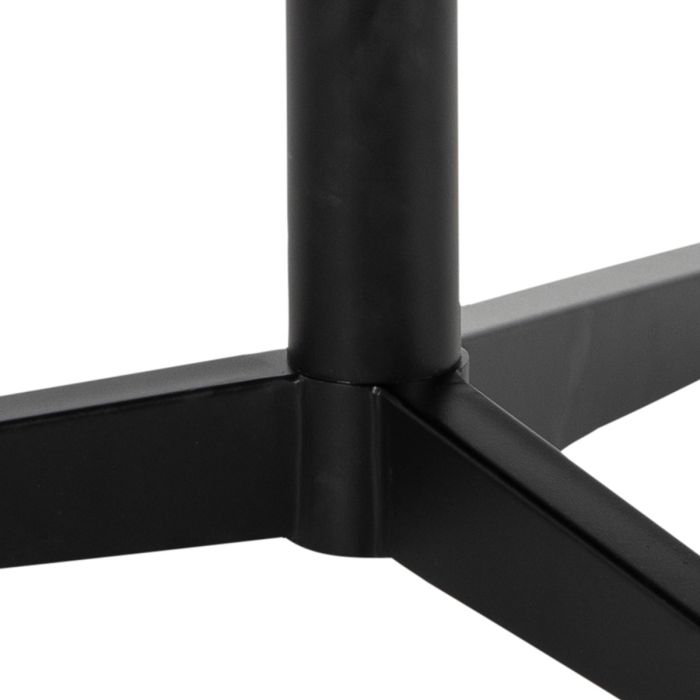 Barnsley Black Ceramic Coffee Table 100x95x41 cm
