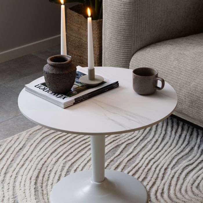 Malta Ceramic Round Coffee Table