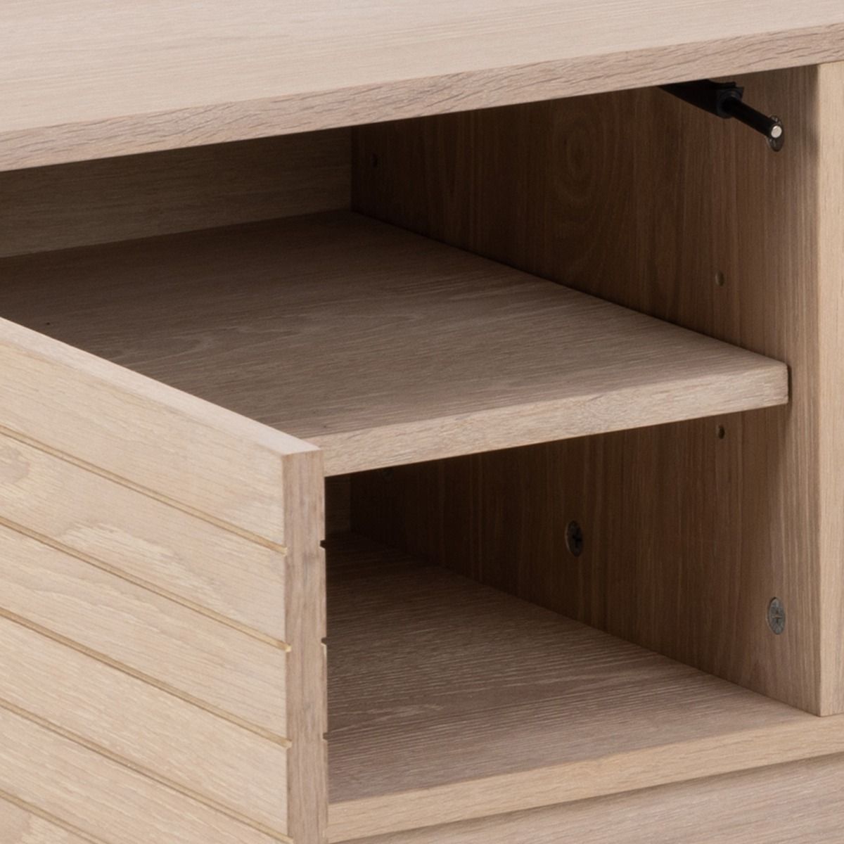 Linley 2 Door TV Unit in Light Brown